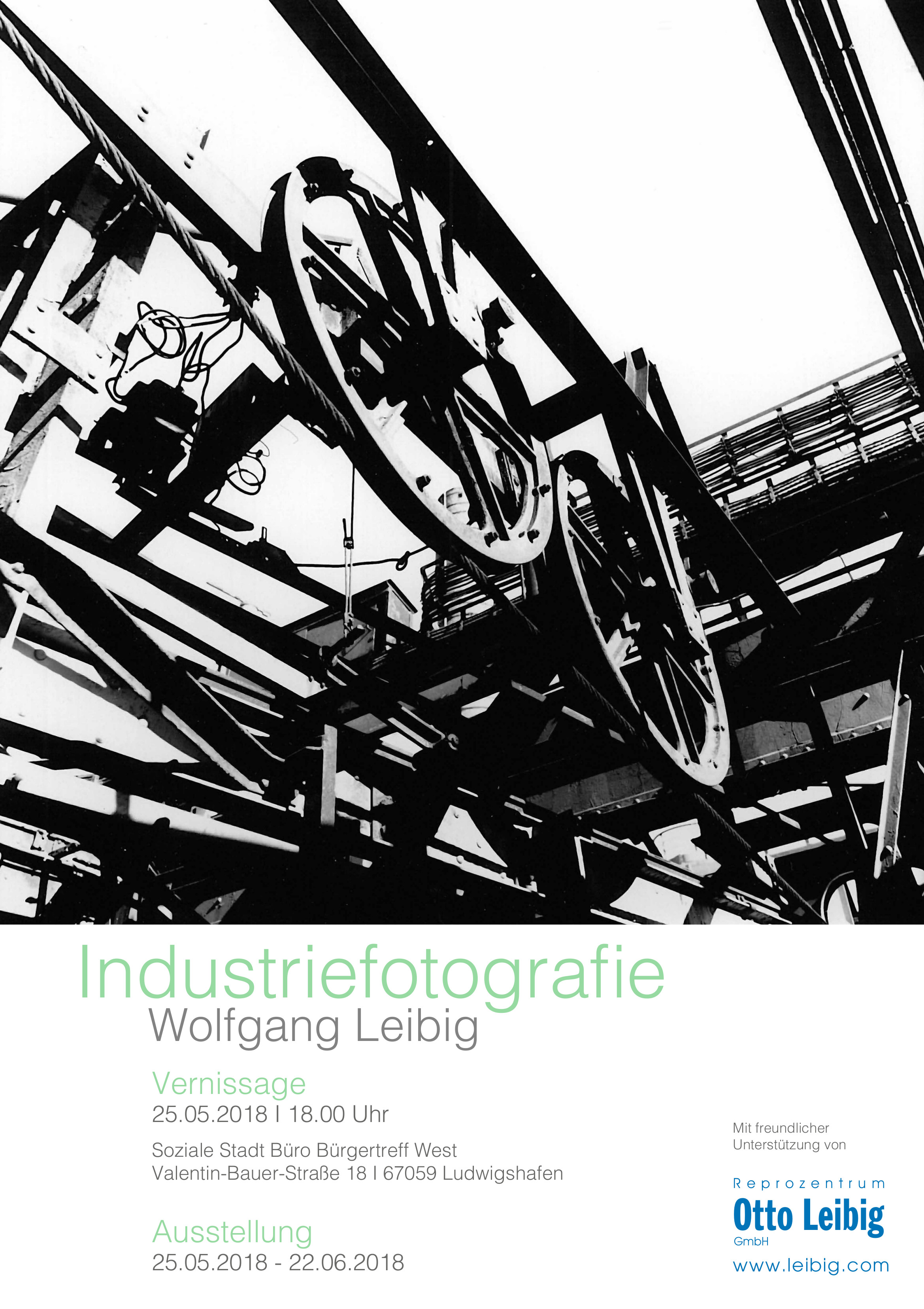 Leibig Ausstellung Industriefotografie Plakat W04181c